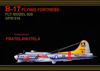 [GPM 016] B-17G Flying Fortress 43-338834重涂版