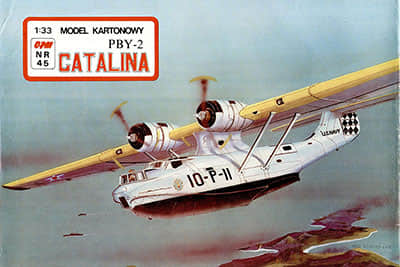 [GPM 045] PBY-2 Catalina A4矢量重绘版