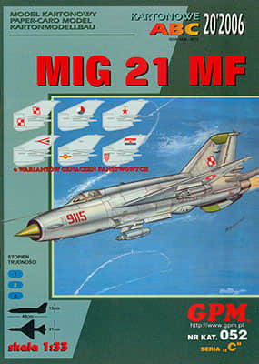 [GPM 052C] MiG-21MF