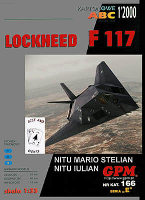 [GPM 166] F-117 Aces and Eights重涂版