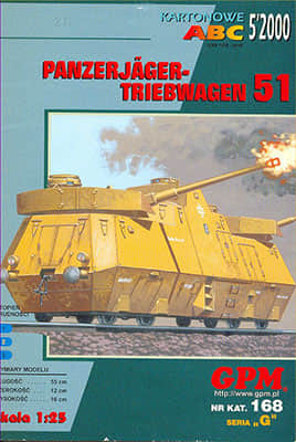 [GPM 168] Panzerjaeger Triebwagen 51