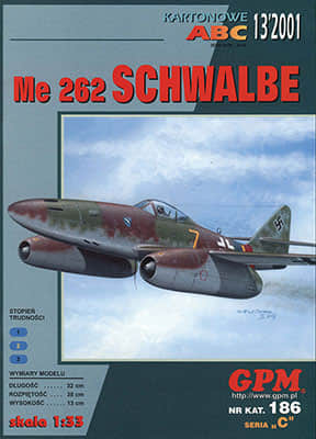[GPM 186] Me 262 Schwalbe