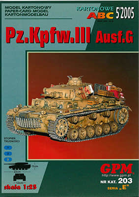 [GPM 203] PzKpfw III Ausf G