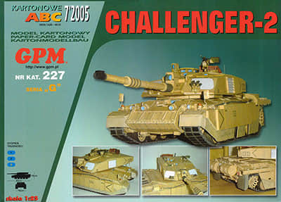 [GPM 227] Challenger II British MBT A4版
