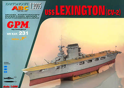 [GPM 231] USS Lexington (CV-2)