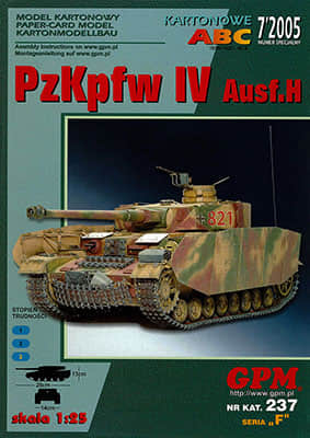 [GPM 237] PzKpfw IV Ausf H