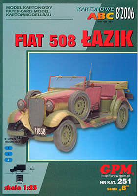 [GPM 251] Fiat 508 Lazik