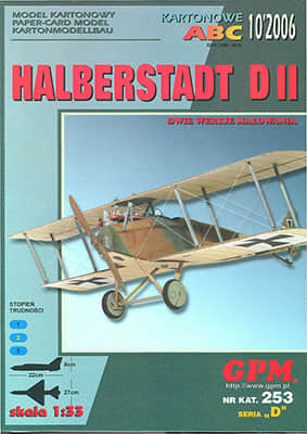 [GPM 253] Halberstadt DII