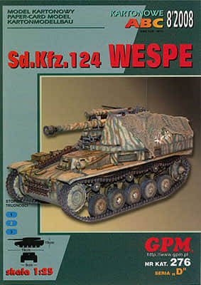 [GPM 276] Sd.Kfz.124 Wespe