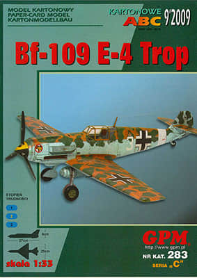 [GPM 283] Bf-109 E-4 Trop