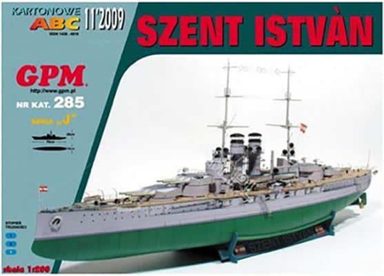 [GPM 285] SMS Szent Istvan