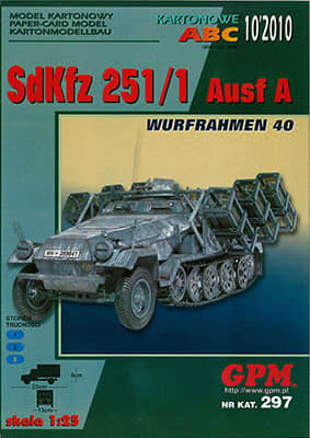 [GPM 297] SdKfz 251/1 Ausf A