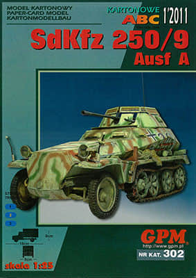 [GPM 302] Sdkfz 250/9 Ausf A