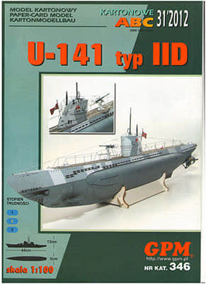 [GPM 346] U-141 typ IID