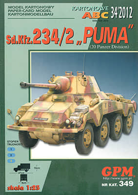 [GPM 349] Sd.Kfz.234/2 Puma