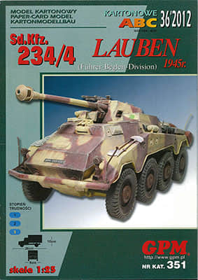 [GPM 351] SdKfz 234/4 Lauben