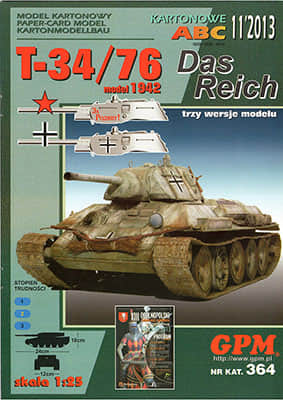 [GPM 364] T-34/76 model 1942 Das Reich