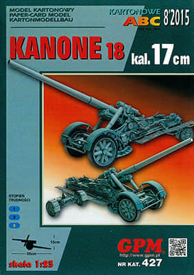 [GPM 427] Kanone 18 kal.17cm