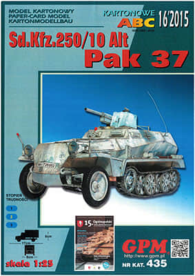 [GPM 435] Sd.Kfz.250/10 Alt Pak 37