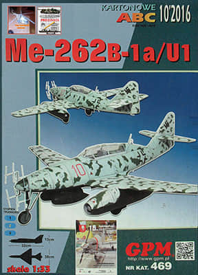 [GPM 469] Me-262B-1a/U1