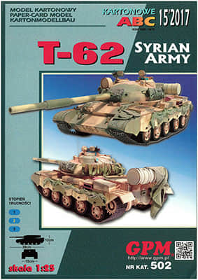 [GPM 502] T-62 Syrian Army