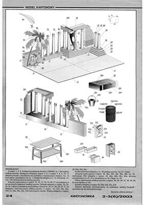 [GPM Kartonowka 2003-02-03] Diorama