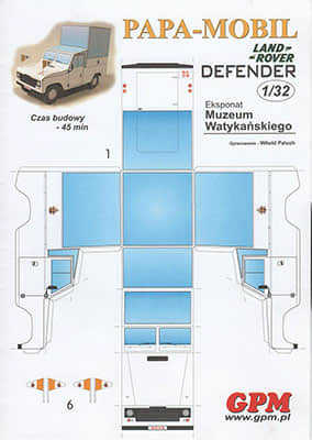 [GPM Papamobile] Land Rover Defender