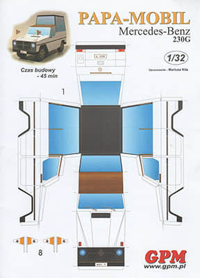 [GPM Papamobile] Mercedes-Benz 230G