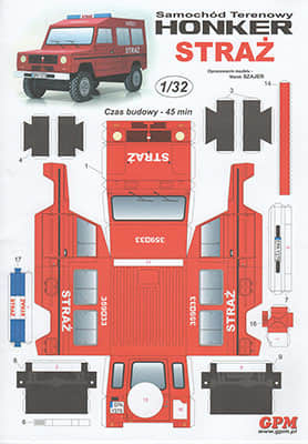 [GPM] Samohod Terenowy Honker Straz