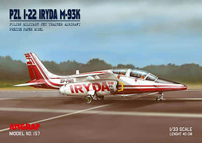 [Angraf 157] PZL I-22 Iryda M-93K A4版