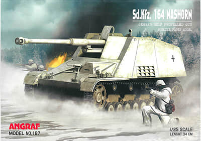 [Angraf 187] Sd.Kfz.164 Nashorn A4版