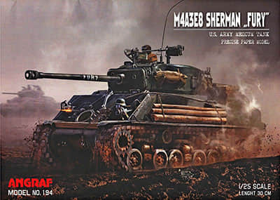 [Angraf 194] M4A3E8 Sherman Fury A4版