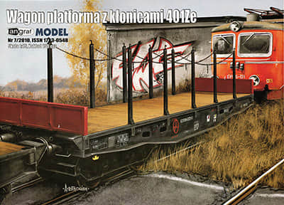[Angraf 2010-07] Wagon platforma z klonicami 401Ze