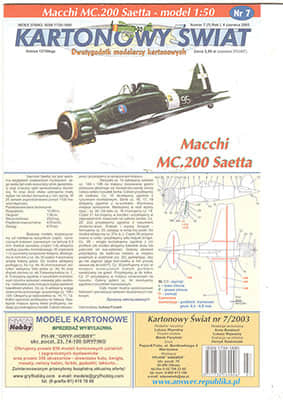 [Answer KS 2003-07] Macchi MC.200 Saetta