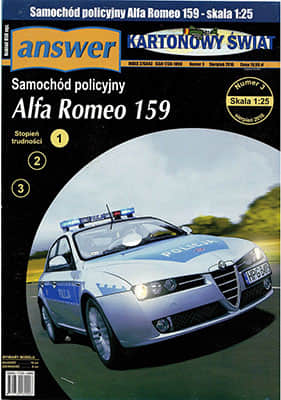 [Answer KS 2016-03] Alfa Romeo 159