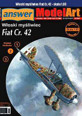 [Answer MA 2006-01] Fiat CR.42 A4版