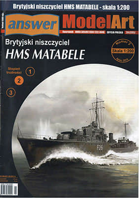 [Answer MA 2010-03] HMS Matabele