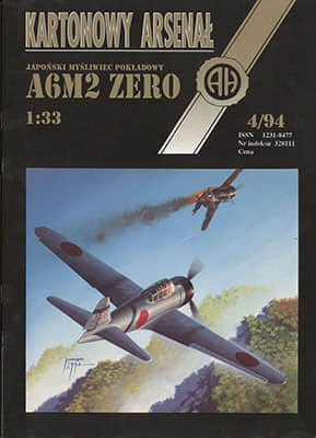 [Halinski KA 1994-04] A6M2 Zero