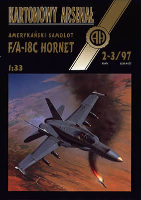 [Halinski KA 1997-02-03] FA-18C Hornet A4重涂版