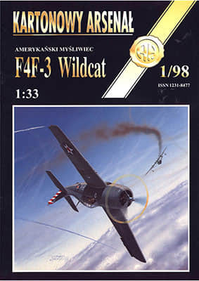 [Halinski KA 1998-01] F4F-3 Wildcat A4版