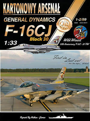 [Halinski KA 1999-01-02] F-16CJ Block 30重涂版 Wild Weasel 50th Anniversary – 20 FW