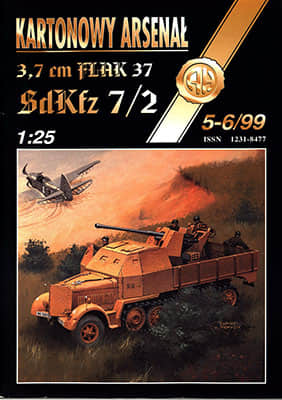 [Halinski KA 1999-05-06] 3,7cm Flak 37 Sdkfz 7/2