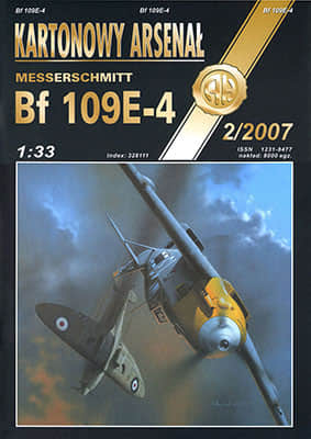 [Halinski KA 2007-02] Bf 109E-4 A4版