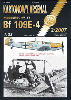 [Halinski KA 2007-02] Bf 109E-4 重涂版