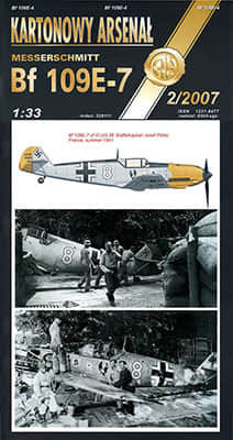 [Halinski KA 2007-02] Bf 109E-7 A4重涂版