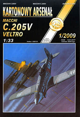 [Halinski KA 2009-01] Macchi C.205V Veltro A4版