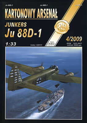 [Halinski KA 2009-04] Ju-88D-1 A4版