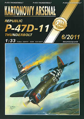 [Halinski KA 2011-06] P-47D-11 Thunderbolt A4版