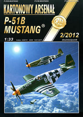 [Halinski KA 2012-02] P-51B Mustang A4版