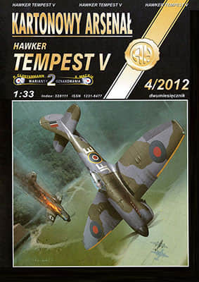[Halinski KA 2012-04] Hawker Tempest V A4版
